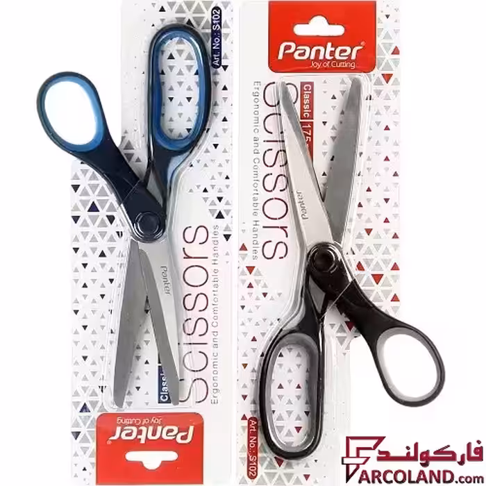 قیچی پنتر مدل کلاسیک کد Classic S102 بسته 12 عددی