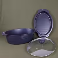 تابه 2 تایی مرغ و ماهی گرانیتی سایز 34 SAMSET سام ست