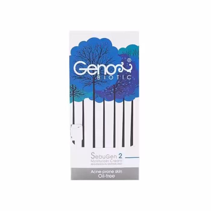 کرم رطوبت رسان ژنوبایوتیک مناسب پوست های حساس و آکنه ای