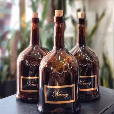 بطری گوزن قهوه ایی