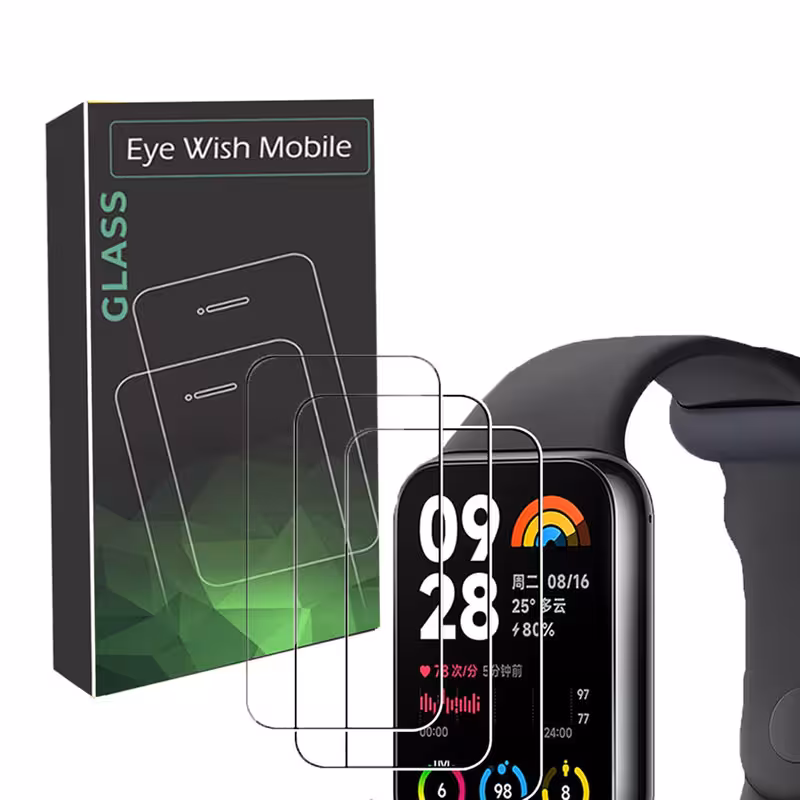 محافظ صفحه نمایش آی ویش مدل SH مناسب برای ساعت هوشمند شیائومی Mi Band 8 pro بسته سه عددی