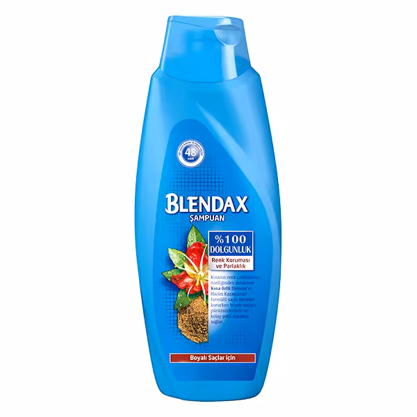 شامپو بلنداکس حاوی عصاره حنا برای موهای رنگ شده حجم 550ml