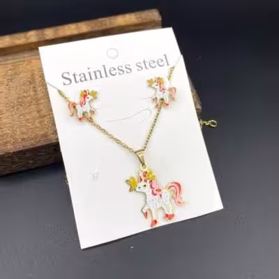 نیم ست استیل بچه گانه