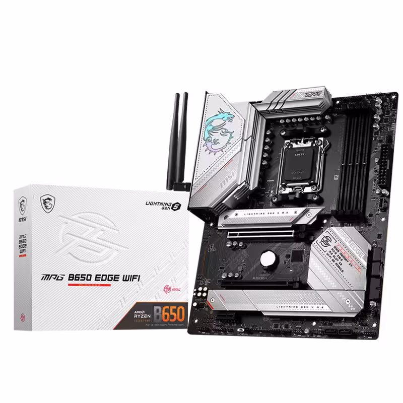 مادربرد ام اس آی مدل MPG B650 EDGE WIFI با سوکت پردازنده AM5
