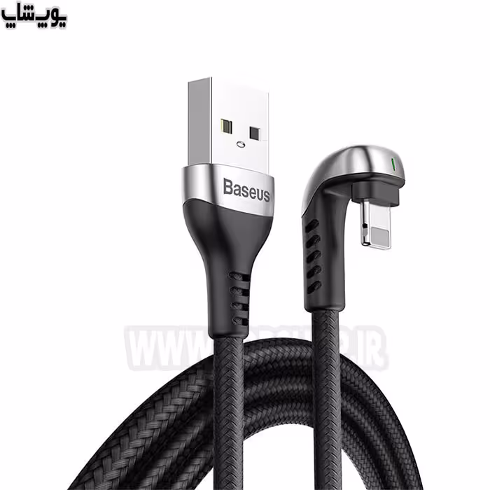 کابل تبدیل USB به لایتنینگ گیمینگ باسئوس مدل CALUX-A01 با خم 360 درجه