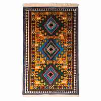 فرش دستباف 2 متری مدل خراسان کد 40201165