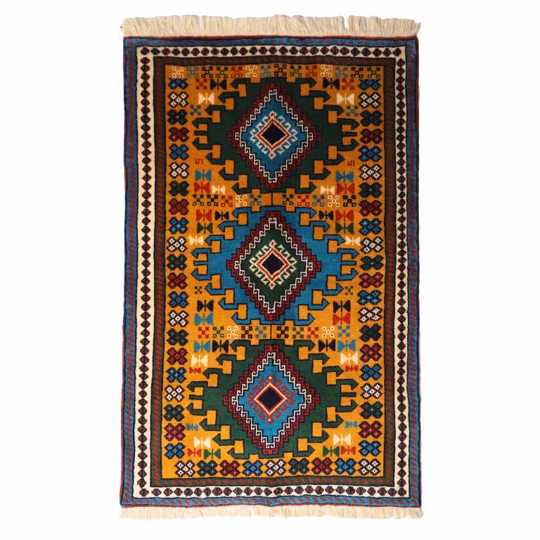 فرش دستباف 2 متری مدل خراسان کد 40201165