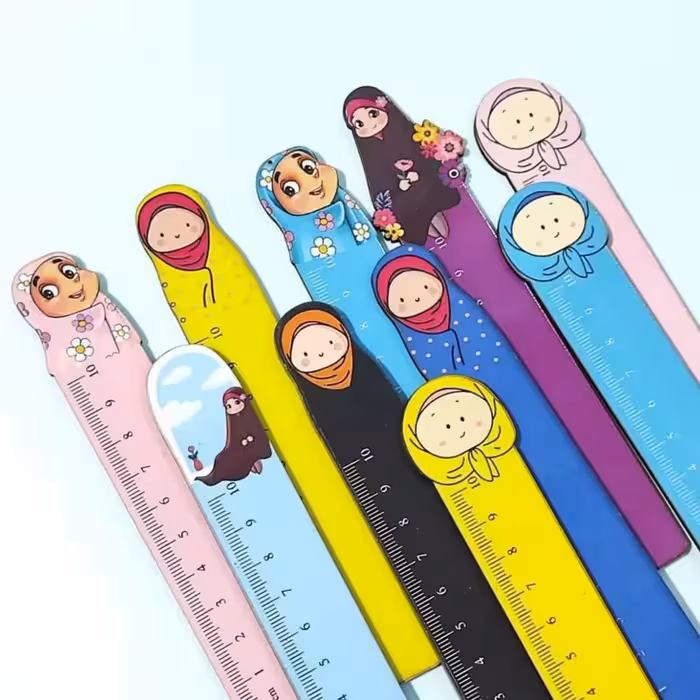 خط کش چوبی دخترانه