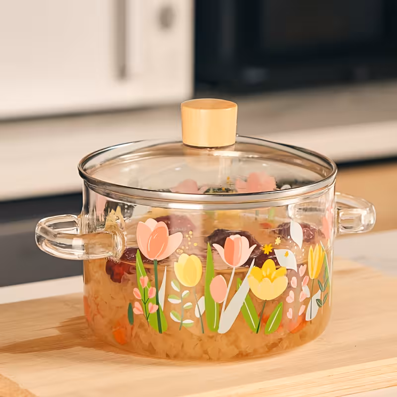 قابلمه پیرکس آنتی شوک طرحدار وارداتی