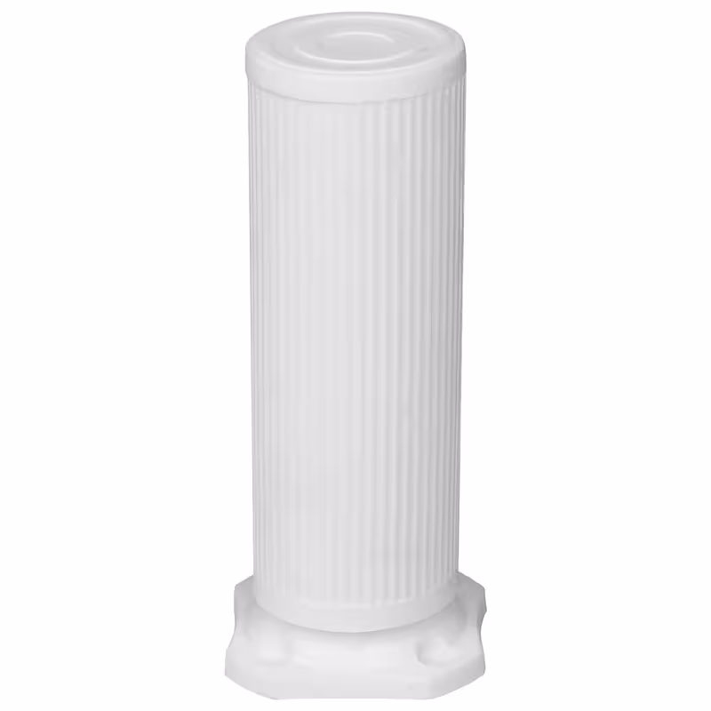 پایه کابینت پلاستیکی سفید 14 سانت  بسته 10 عددی