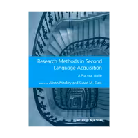 Research Methods in Second Language Acquisition