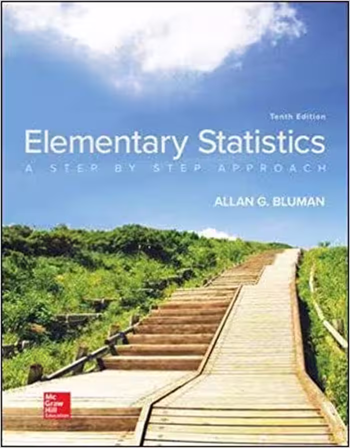 خرید و دانلود نسخه کامل کتاب Elementary Statistics: A Step By Step Approach 10th Edition