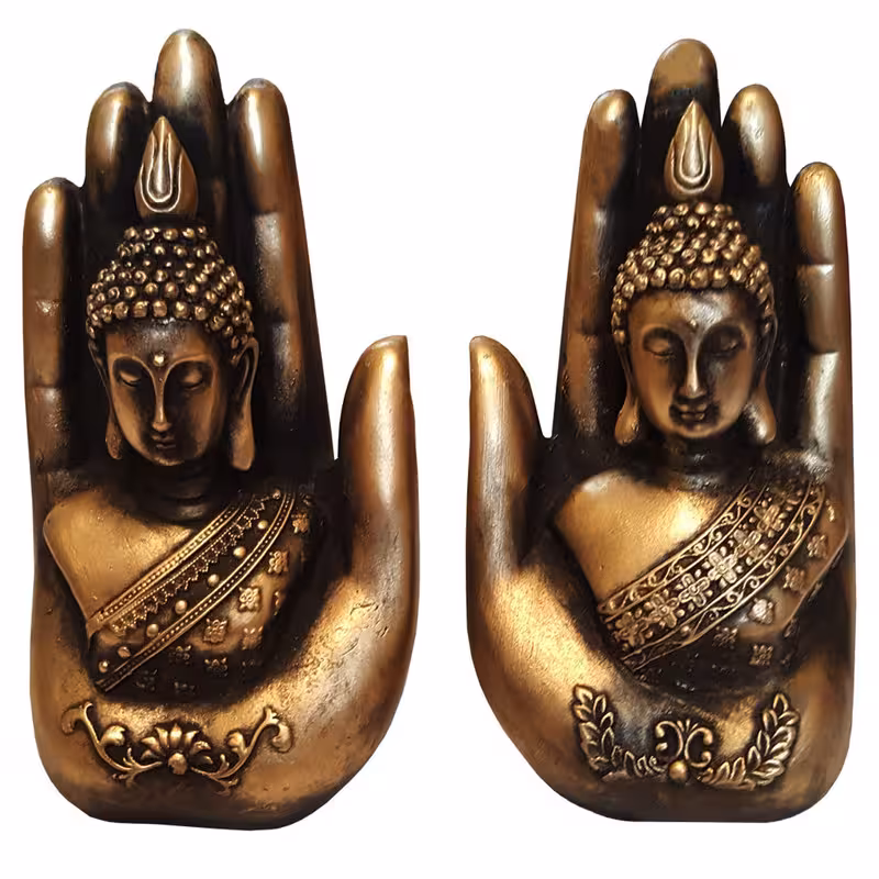 مجسمه دست شیوا مدل DKH-7229 B مجموعه دو عددی