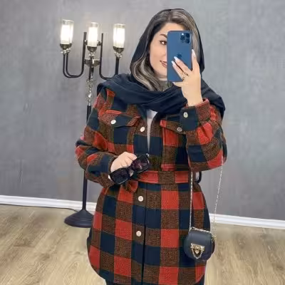 مانتو اسپرت زنانه پشمی مدل 2032