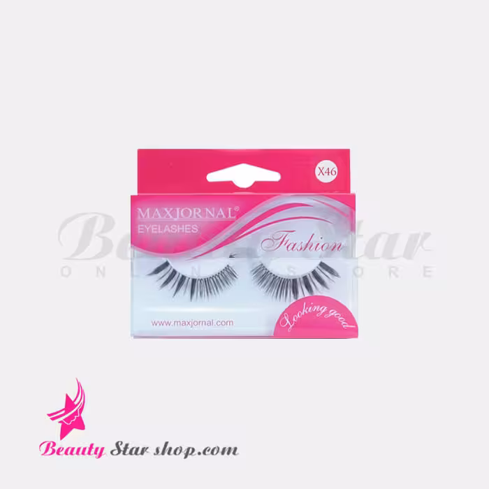 مژه مصنوعی طبیعی مکس ژورنال مدل X46