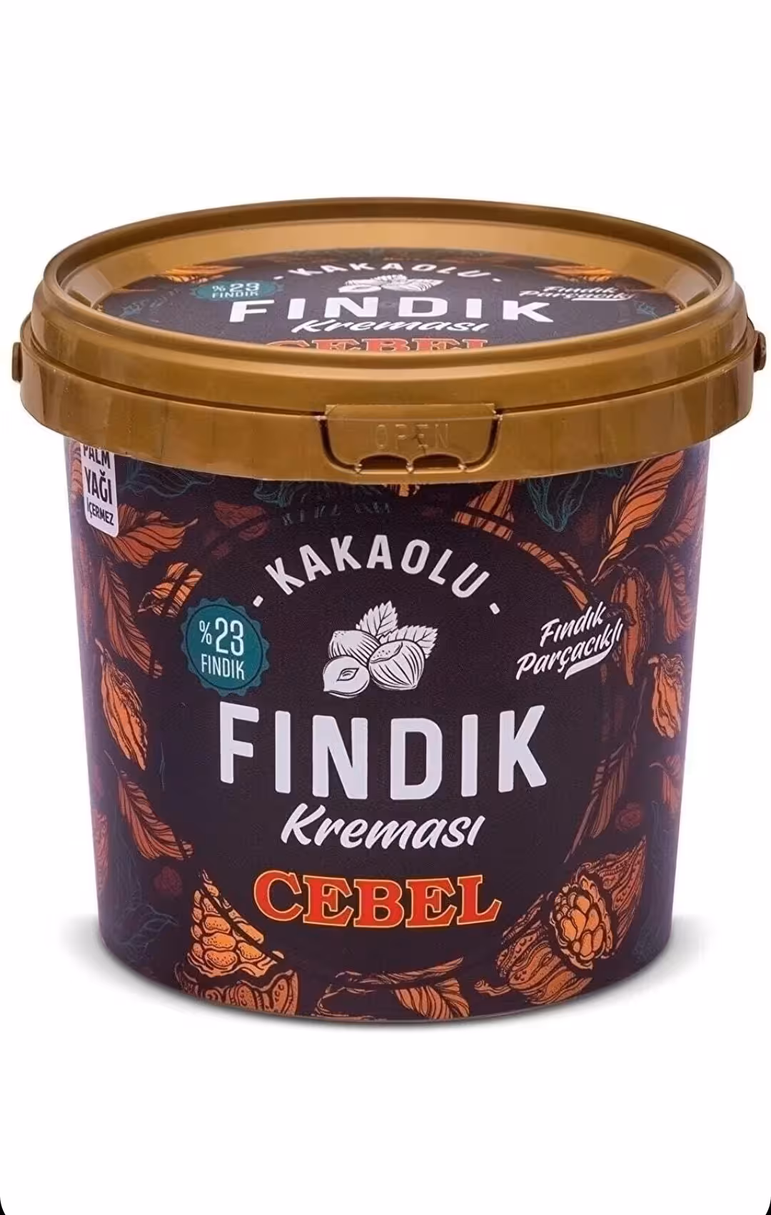 شکلات صبحانه سطلی جبل با تکه های فندق 900 گرمی