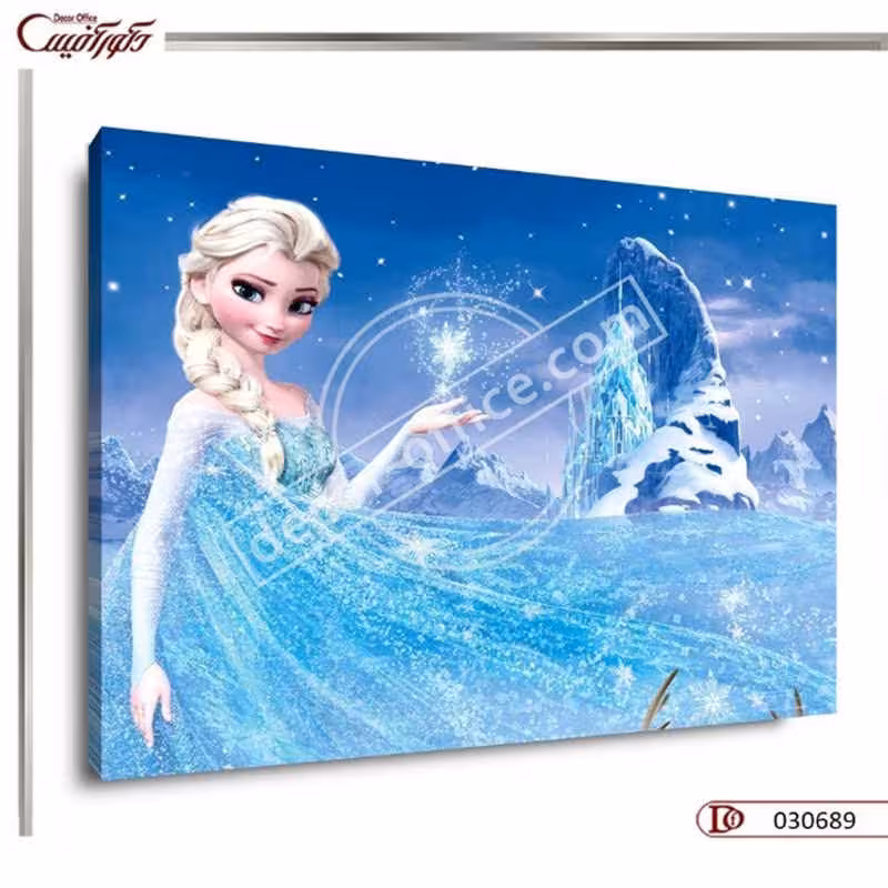 تابلو کودک دخترانه R0689