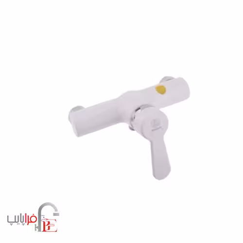 شیر توالت شیبه مدل البرز سفید کروم