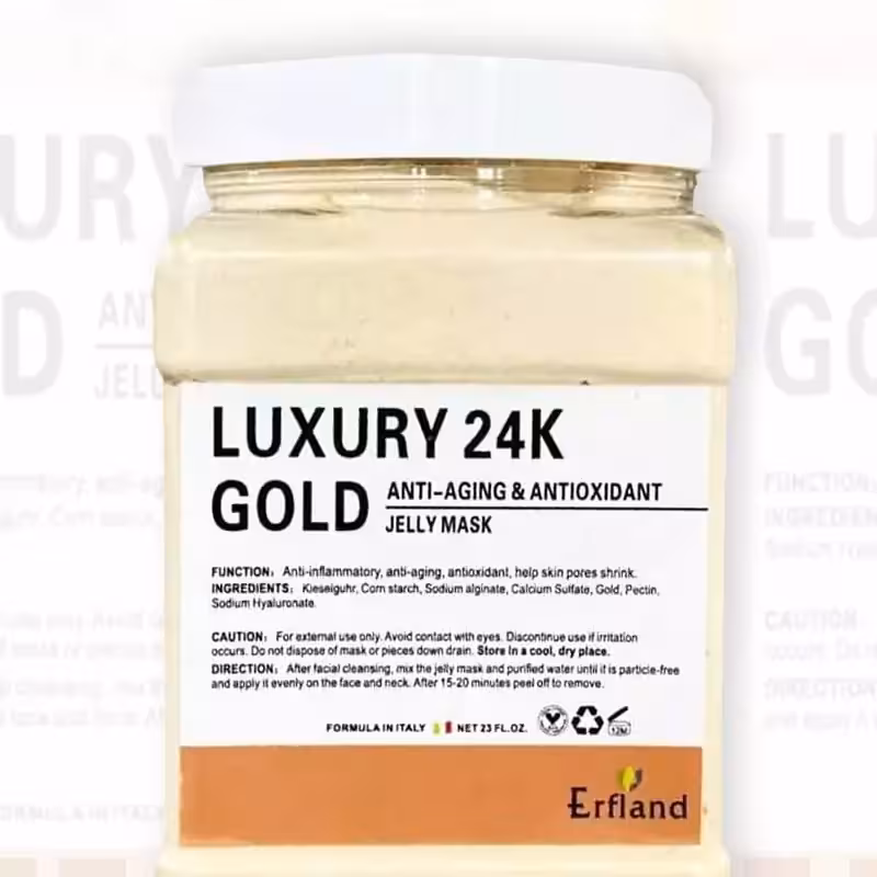 ماسک پودری هیدروژلی طلا ارفلند 650 گرم اصل