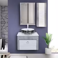 روشویی کابینتی تولیدی حبیبی سایز 40*60 کد RO-0049
