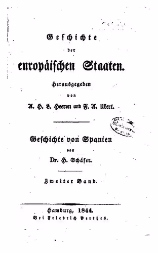 خرید و دانلود نسخه کامل کتاب Geschichte von Spanien / Von den ersten Jahrzehnten des neunten Jahrhunderts bis zum Anfang des zwölften