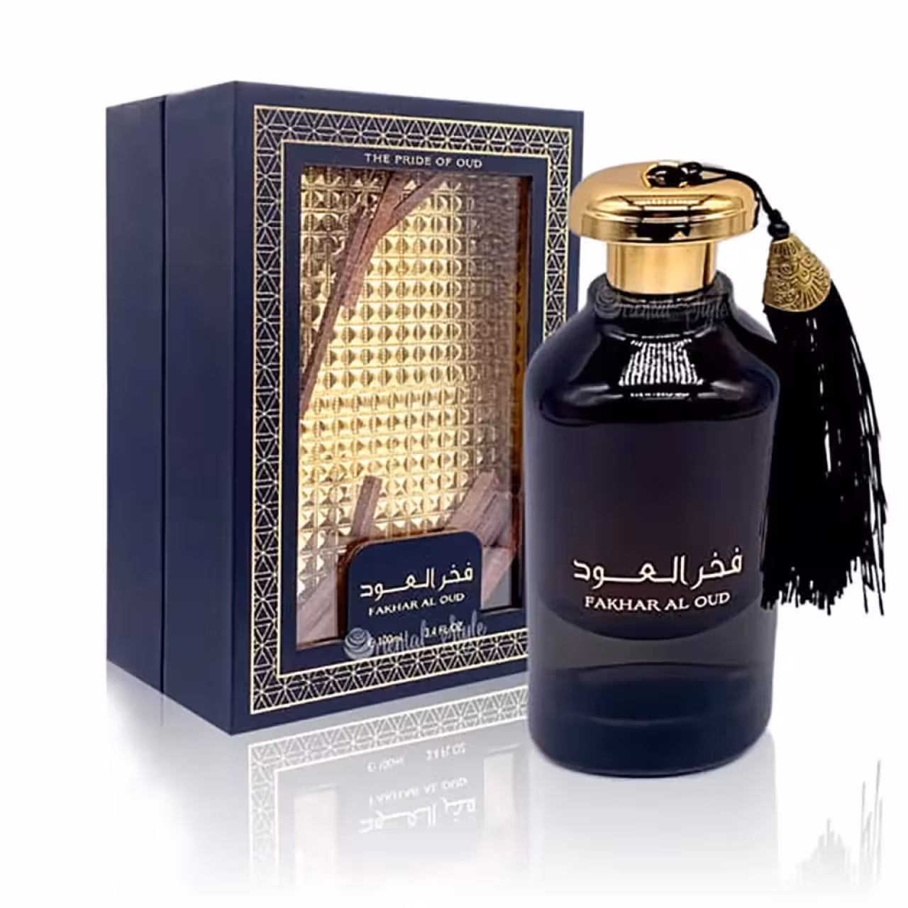 ادو پرفیوم زنانه و مردانه ارض الزعفران مدل فخر العود حجم 100 میل