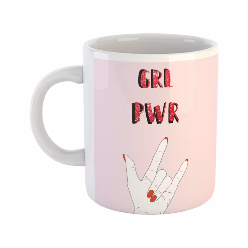 خرید ماگ-لیوان دخترانه GIRL POWER