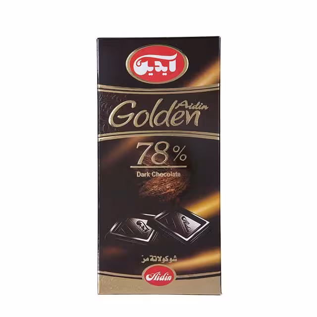 شکلات تلخ 78درصد آیدین 100 گرمی