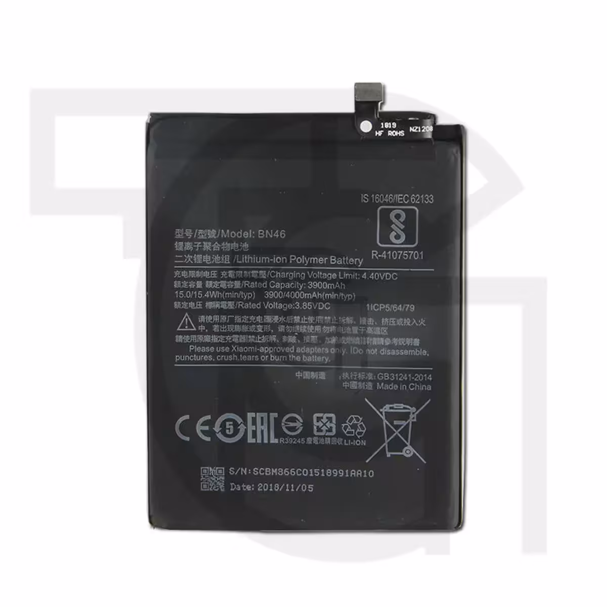 باتری شیائومی‌ردمی (اورجینال) Battery Xiaomi Redmi Note82021