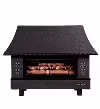 بخاری گاز سوز طرح شومینه نفیس MC-30