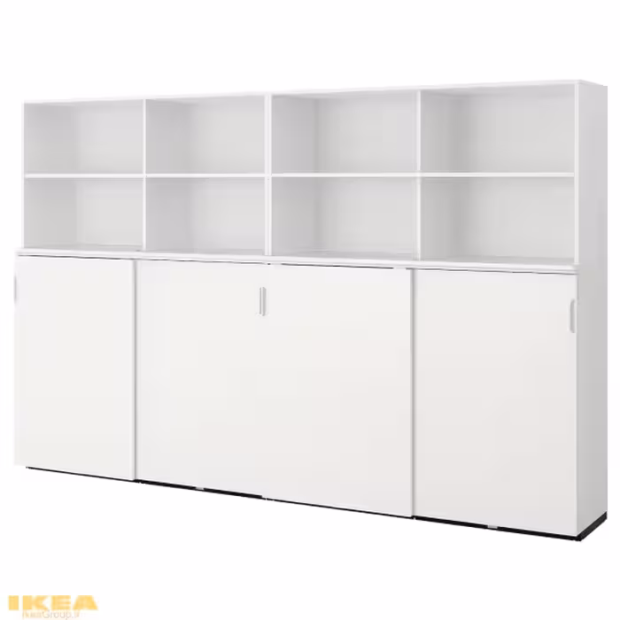 قفسه/کمد با درب های کشویی مدل GALANT | برند ایکیا | ارسال 5 روز کاری