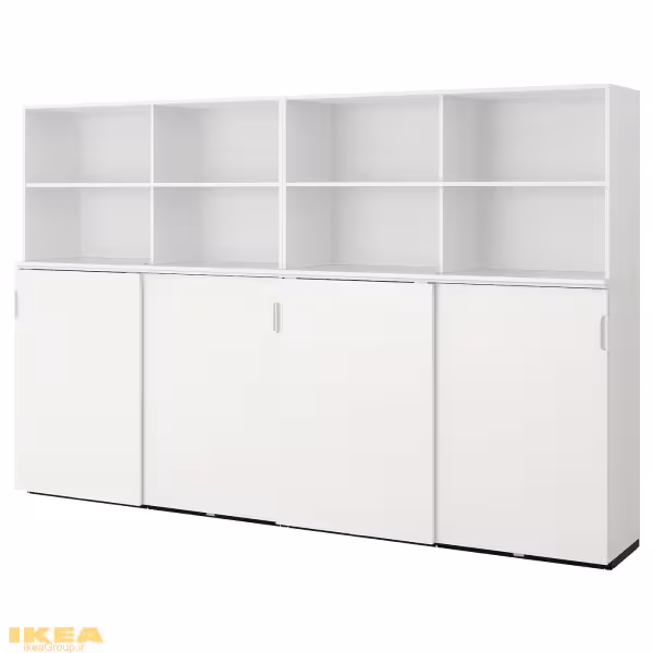 قفسه/کمد با درب های کشویی مدل GALANT | برند ایکیا | ارسال 5 روز کاری