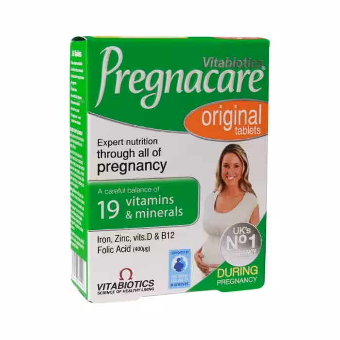 قرص پرگناکر ویتابیوتیکس PREGNACARE ORIGINAL