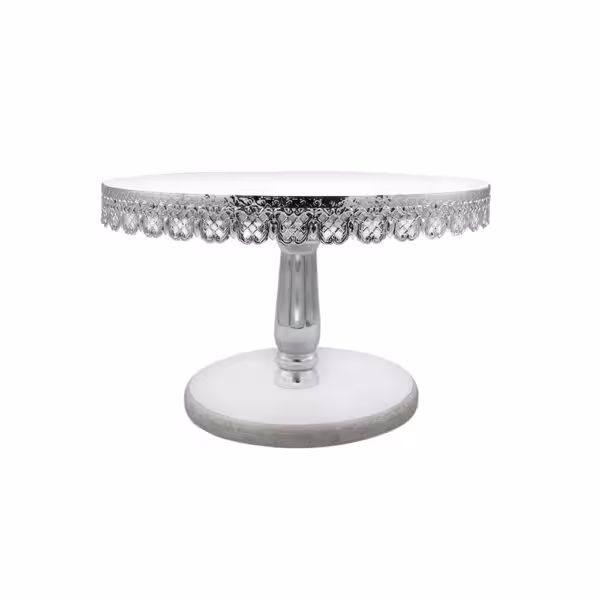 استند کیک نقره ای ( پایه کیک)