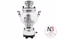 سماور گازسوز عالی نسب مدل سهند سیمین ظرفیت 8 لیتر