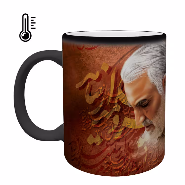 خرید ماگ-لیوان حرارتی  سردار سلیمانی کد 86