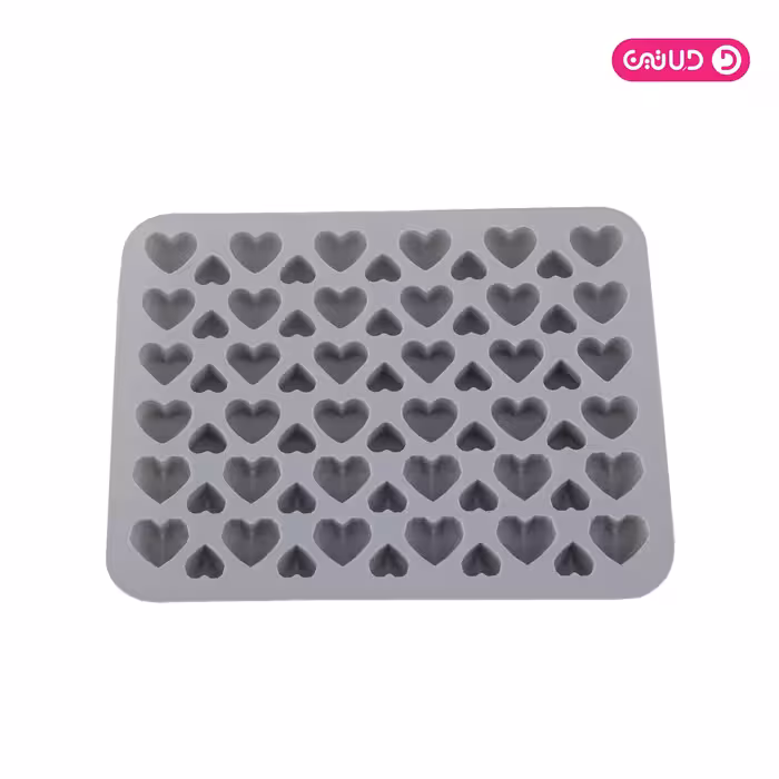 قالب سیلیکون ممتاز پاستیل قلب ساده و اوریگامی