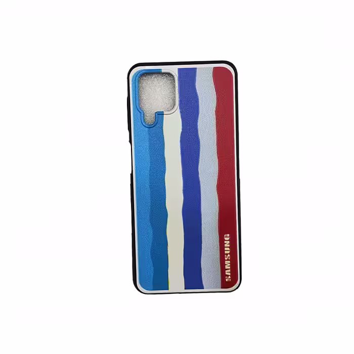 قاب گوشی سامسونگ A22 4G طرح ساده رنگین کمانی