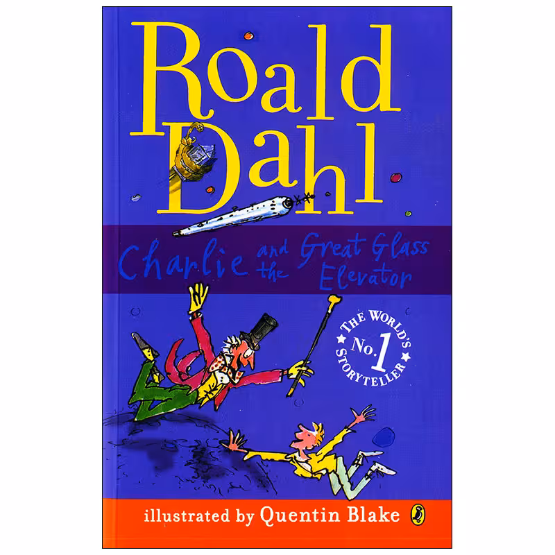 Charlie and Great Glass the Elevator Roald Dahl رمان انگلیسی