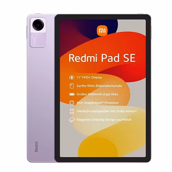 تبلت شیائومی مدل Redmi Pad SE ظرفیت 256 گیگابایت رم 8 گیگابایت
