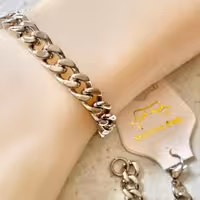 دستبند کارتیر نقره ای 
