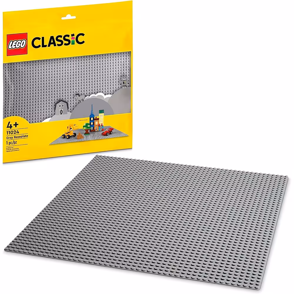 صفحه لگو Classic مدل 11024 Gray Baseplate