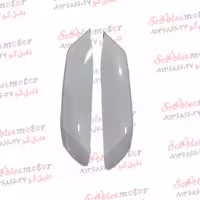 قاب (کاور)  فلاپ (لچکی ) بغل چراغ بلوری جلو تیتانیوم طرح ایروکس جدید NVX