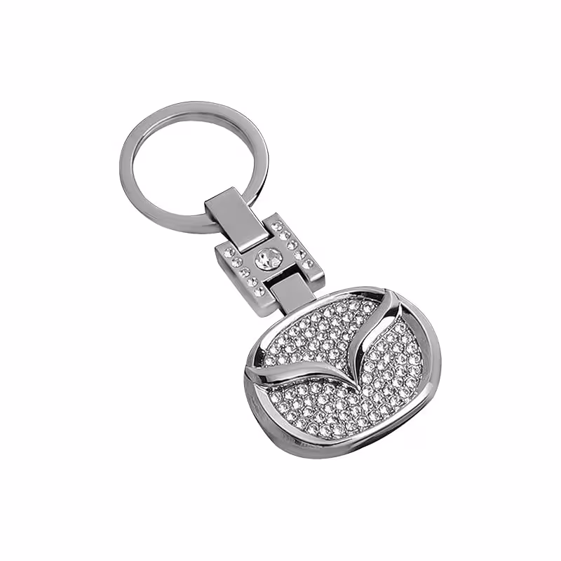 سر کلیدی طرح مزدا نگین دار کد 2233