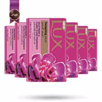 6 عدد صابون لوکس Lux مدل مشک وسوسه انگیز tempting musk وزن 170 گرم  (اورجینال)