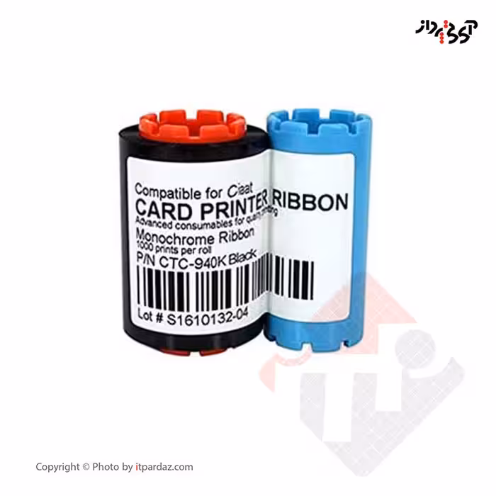 ریبون مشکی پرینتر کارت سی یات مدل Ciaat CTC940