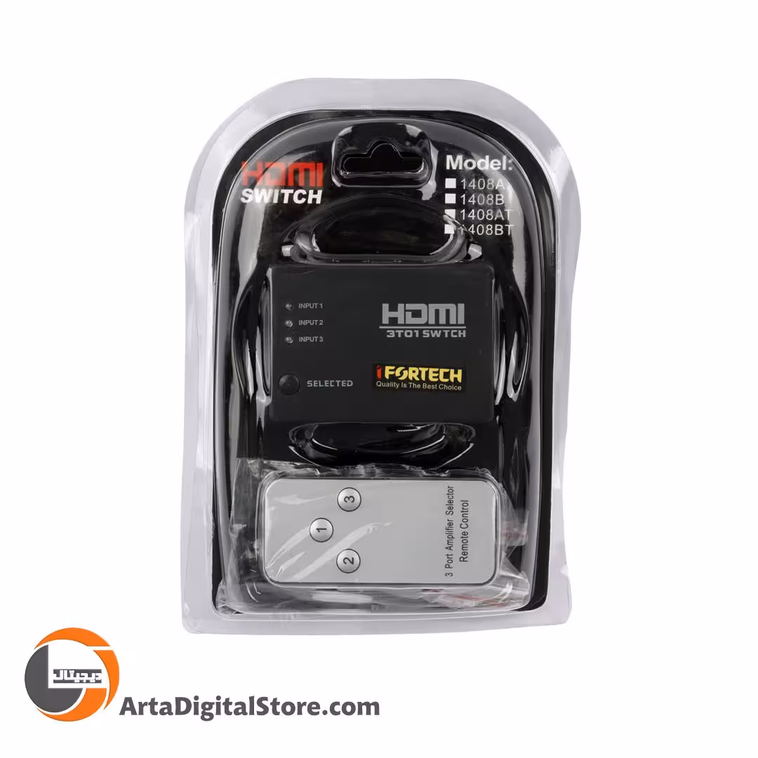 سوییچ Ifortech 1408BT 3Port HDMI Black