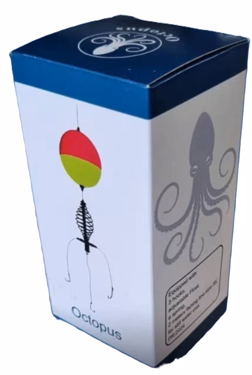ست کامل فیدر ماهیگیری شناور دار انشعابی Octopus