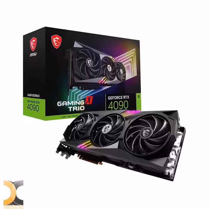 کارت گرافیک RTX 4090 24G GAMING X TRIO D6X ام اس ای ا MSI RTX 4090 24G GAMING X TRIO D6X - کامپیوترچی