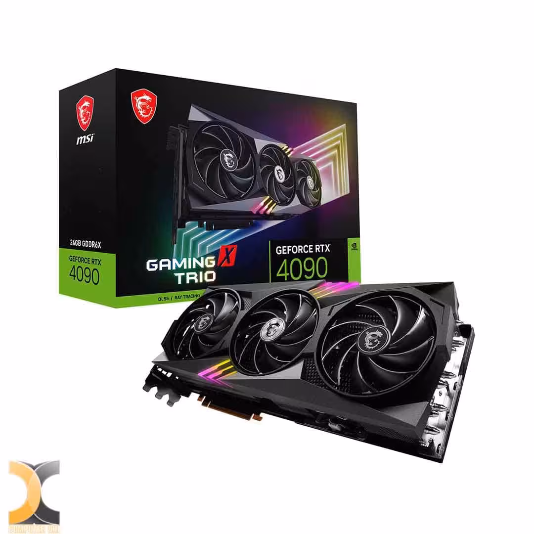 کارت گرافیک RTX 4090 24G GAMING X TRIO D6X ام اس ای ا MSI RTX 4090 24G GAMING X TRIO D6X - کامپیوترچی